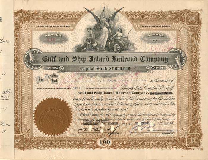 Gulf and Ship Island Railroad Co.